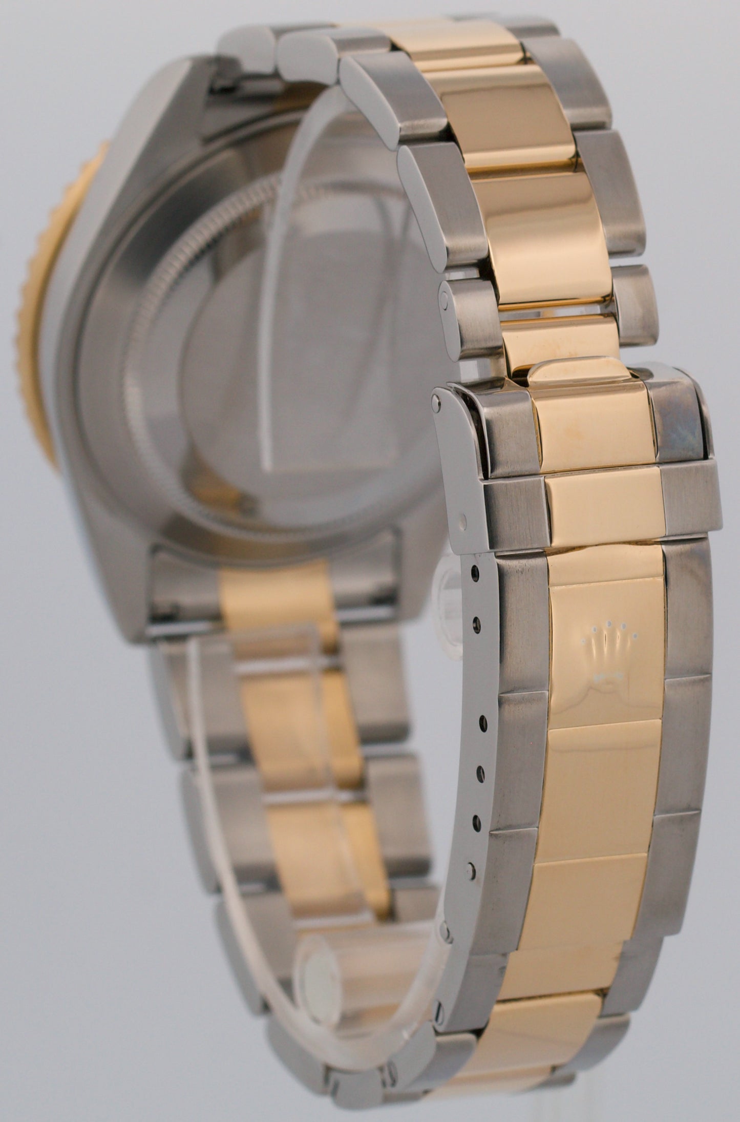 Rolex Submariner Date 40mm BLUE Two-Tone 18K Yellow Gold GOLD BUCKLE 16613