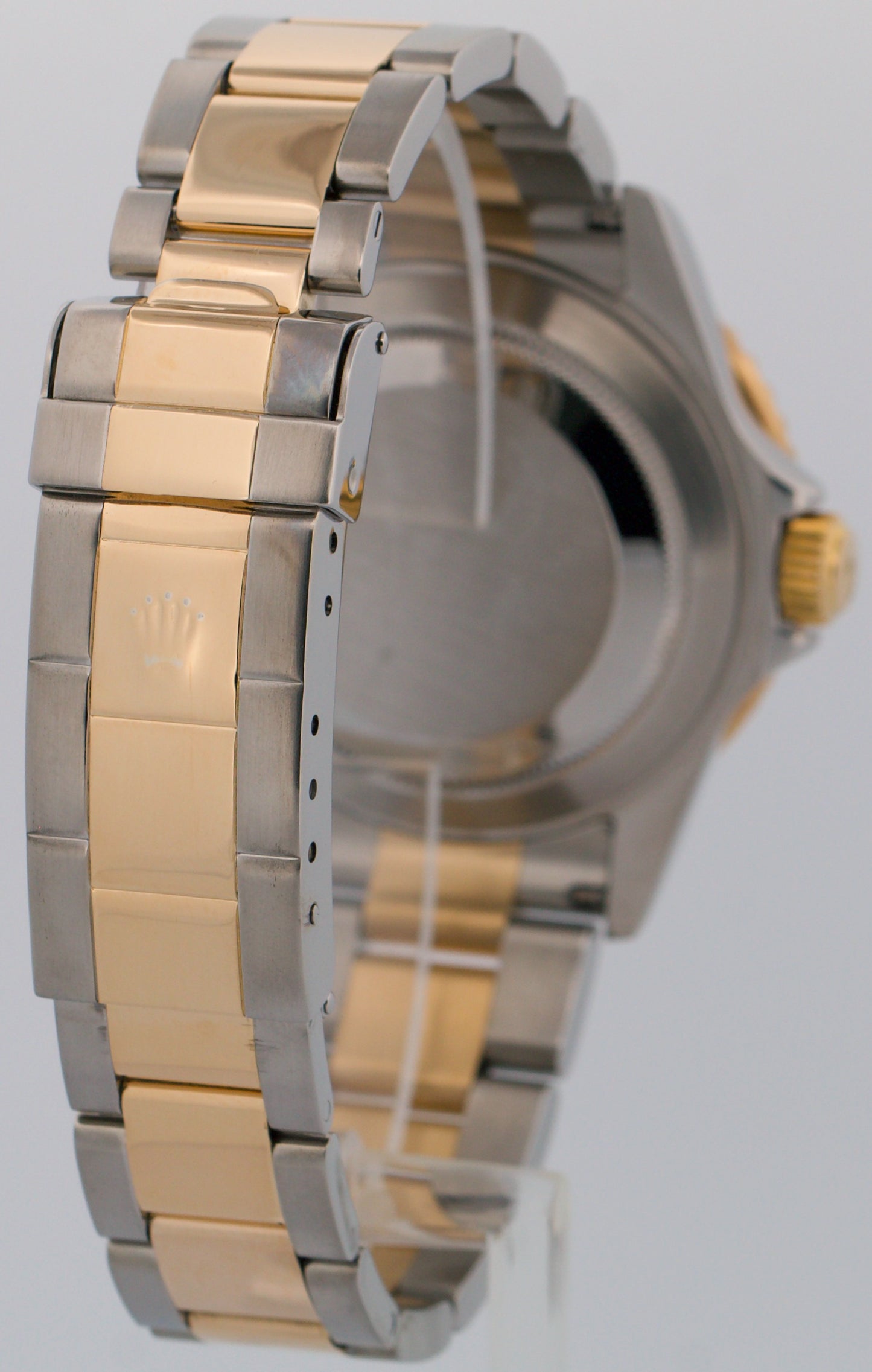 Rolex Submariner Date 40mm BLUE Two-Tone 18K Yellow Gold GOLD BUCKLE 16613