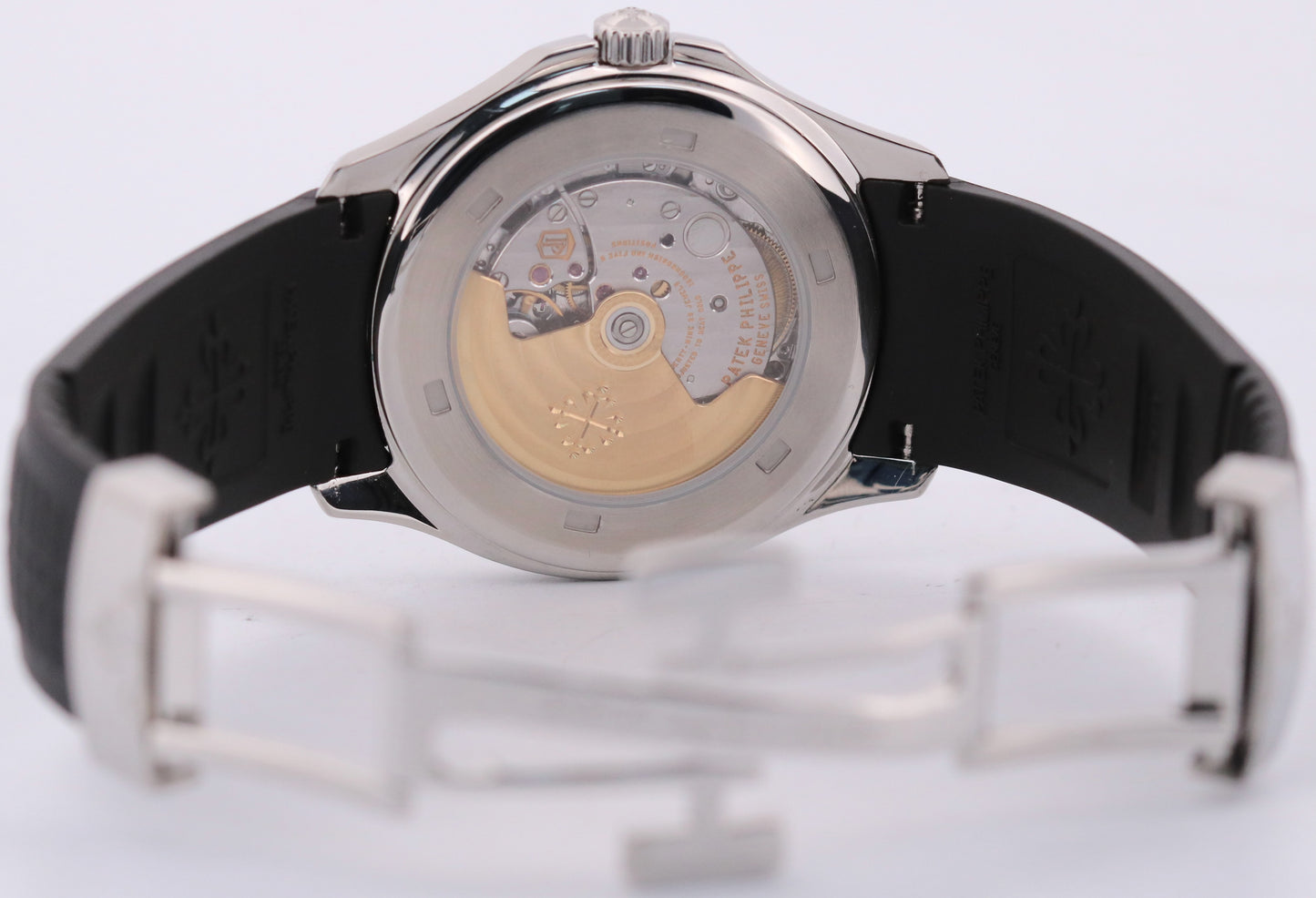2021 PAPERS Patek Philippe Aquanaut 40.8mm BLACK Stainless Steel 5167A-001 BOX