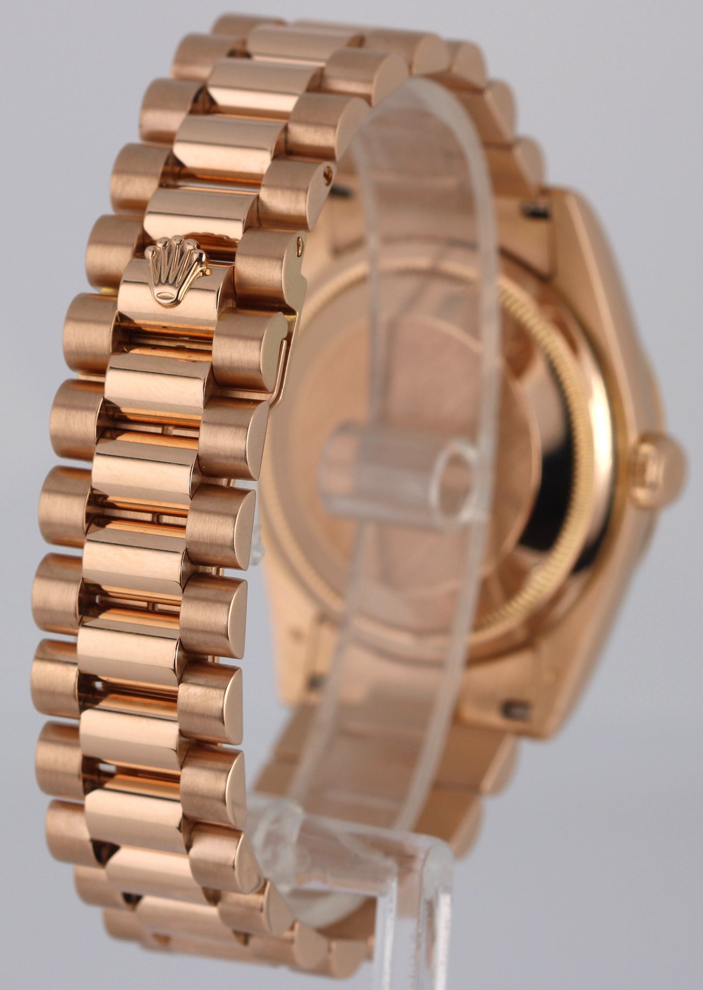 Rolex Day-Date President 18k Rose Gold Tahitian Mother Pearl 36mm 118235 Watch