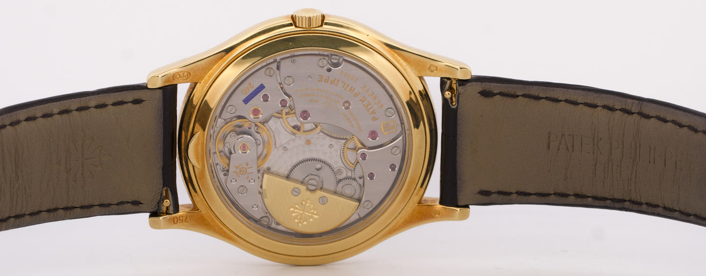 Patek Philippe Grand Complications IVORY 18K Yellow Gold 37mm Watch 5140J
