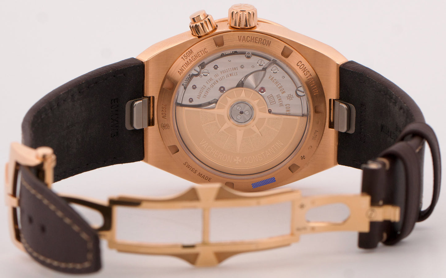 2024 PAPERS Vacheron Constantin Overseas SILVER 41mm 18K Rose Gold 7920V BOX