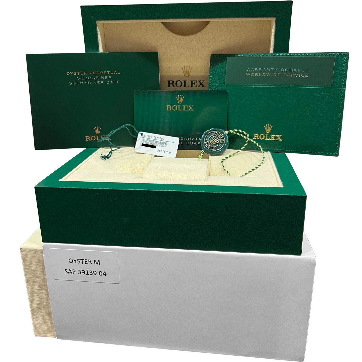 NEW 2024 PAPERS Rolex Submariner Date 41mm Stainless Ceramic Watch 126610 LN BOX