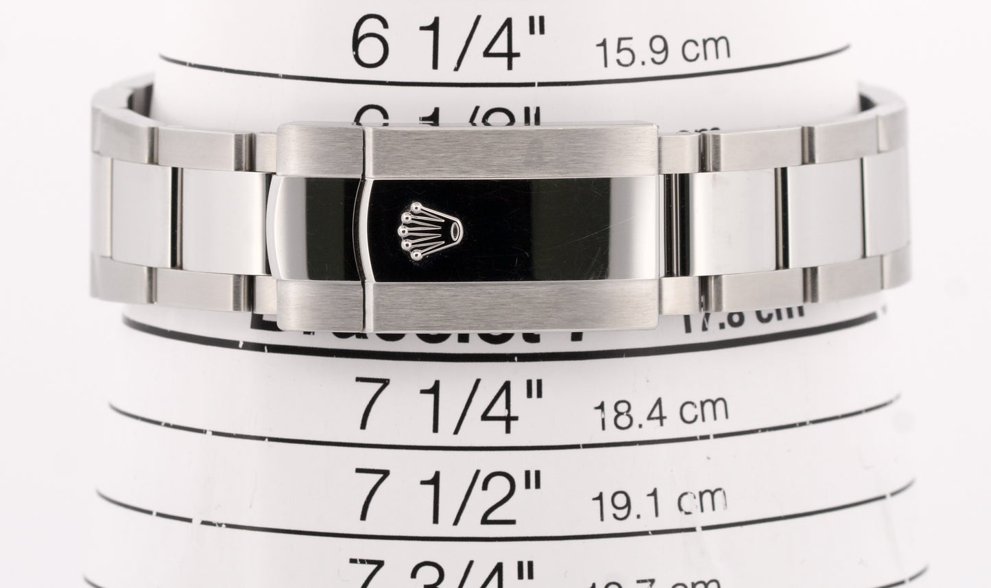 UNPOLISHED 2020 PAPERS Rolex Milgauss BLACK Green 40mm Steel 116400 GV Watch BOX