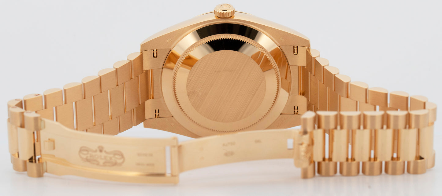 NEW 2026 PAPERS Rolex Day-Date President 40mm CHAMPAGNE 18K Gold 228238 BOX