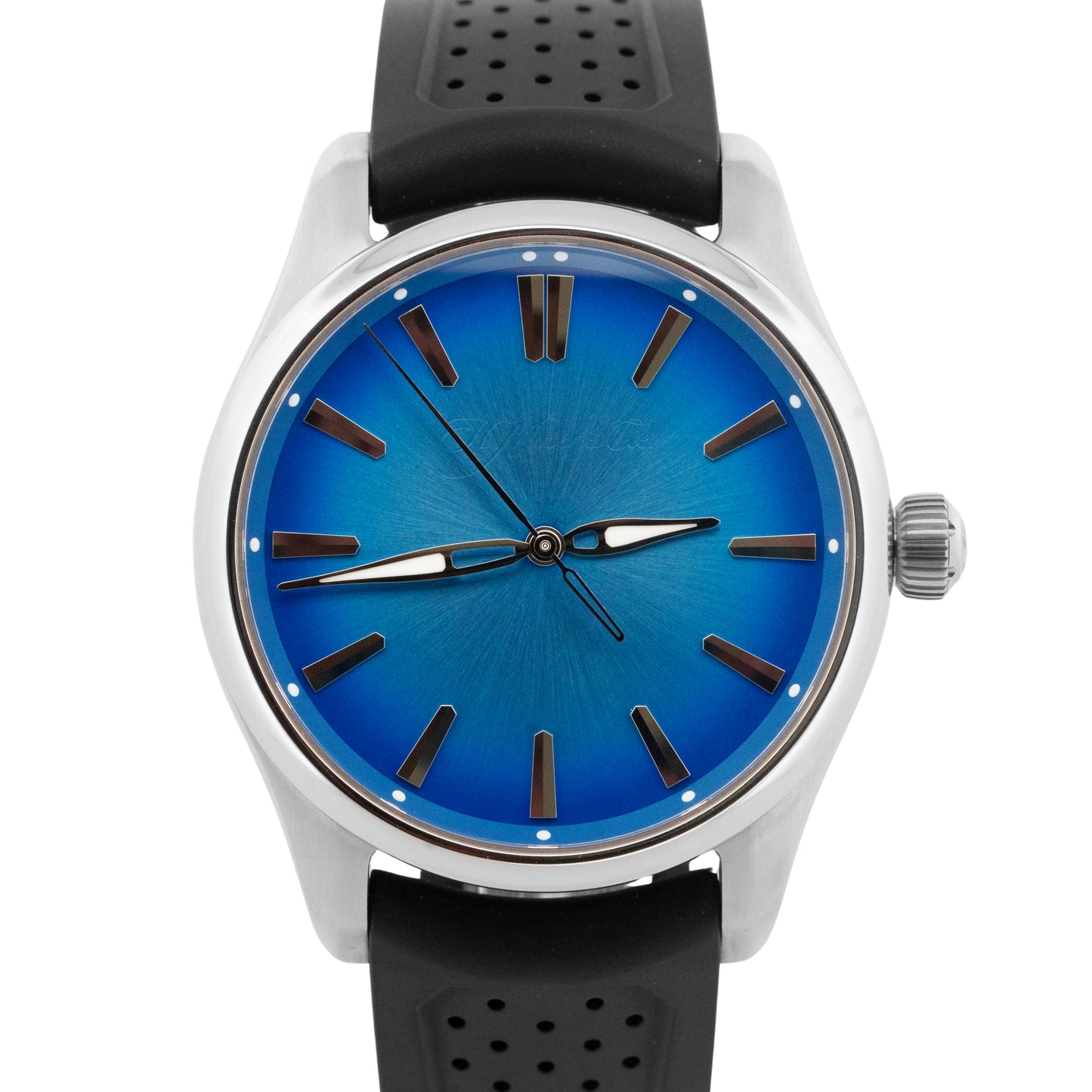 2023 PAPERS H. Moser & Cie Pioneer Centre Seconds Artic Blue Fume 3200-1217 BOX