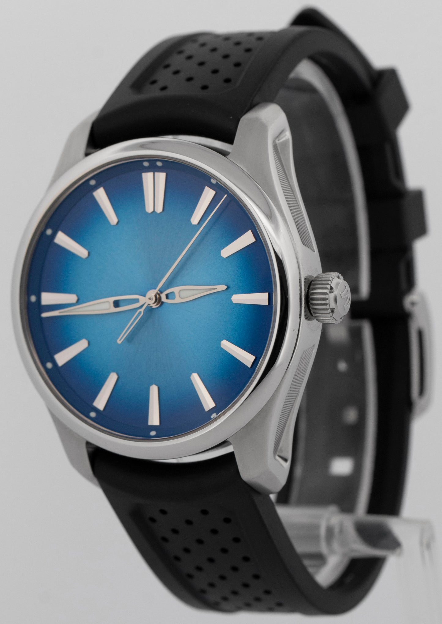 2023 PAPERS H. Moser & Cie Pioneer Centre Seconds Artic Blue Fume 3200-1217 BOX