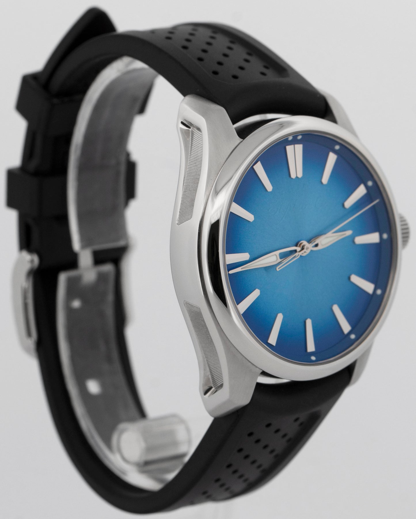 2023 PAPERS H. Moser & Cie Pioneer Centre Seconds Artic Blue Fume 3200-1217 BOX
