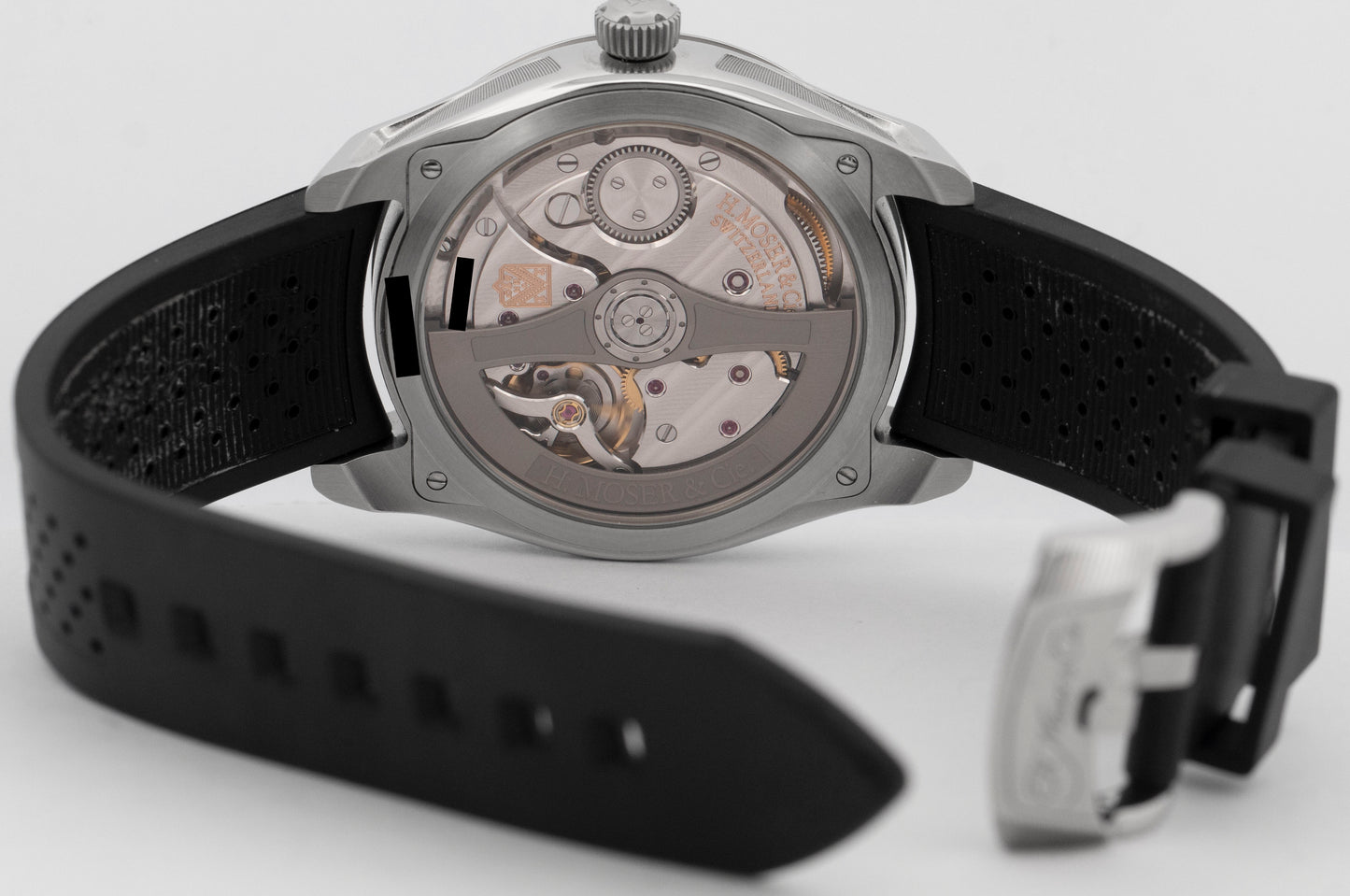 2023 PAPERS H. Moser & Cie Pioneer Centre Seconds Artic Blue Fume 3200-1217 BOX