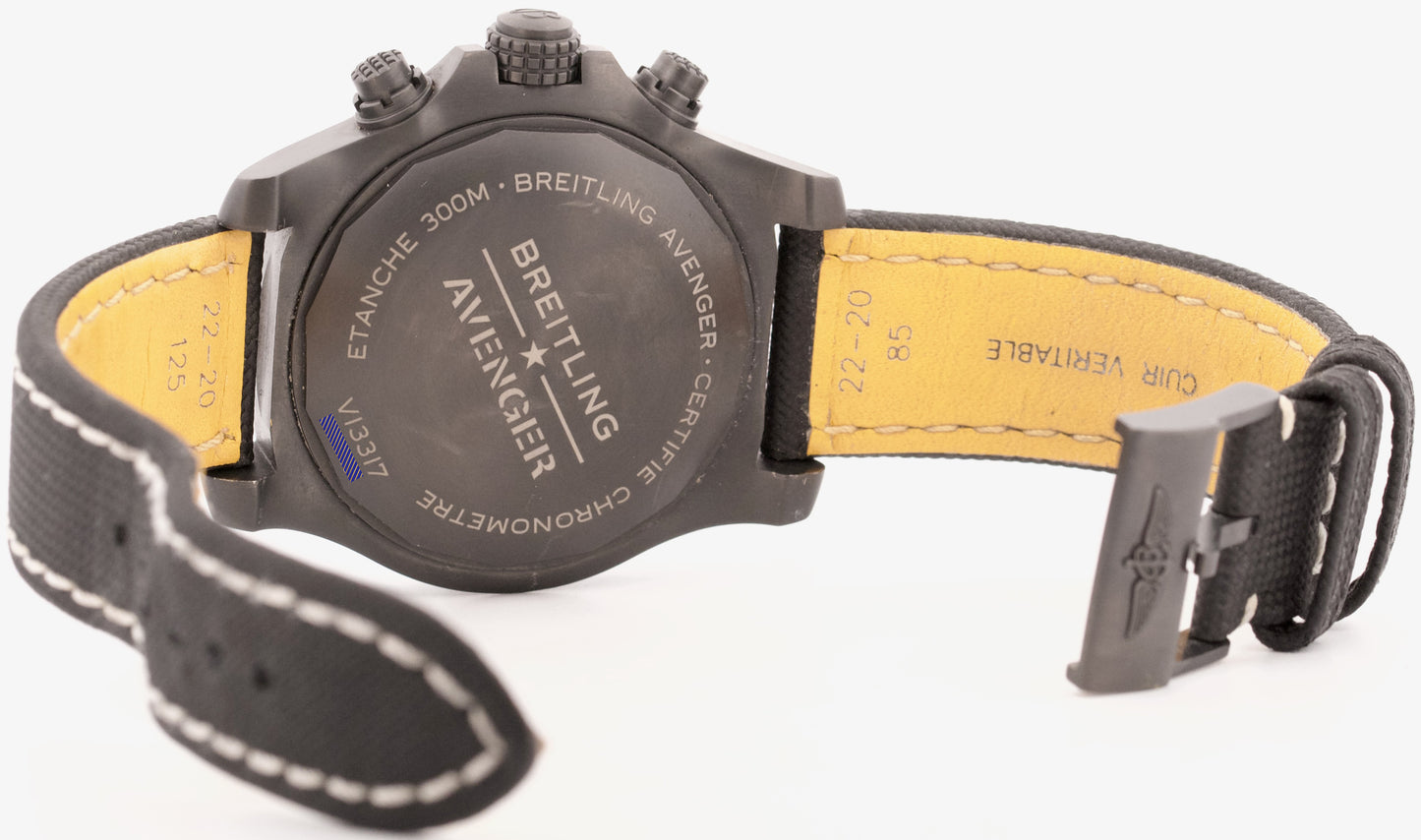 Breitling Avenger 45 Night Vision Chronograph DLC TITANIUM Black 45mm V13317