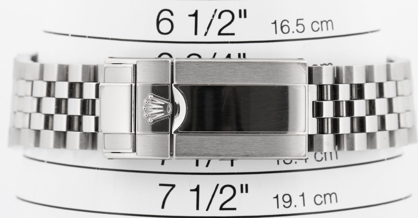 PAPERS Rolex GMT-Master II Jubilee BRUCE WAYNE Stainless Steel 126710 Watch BOX