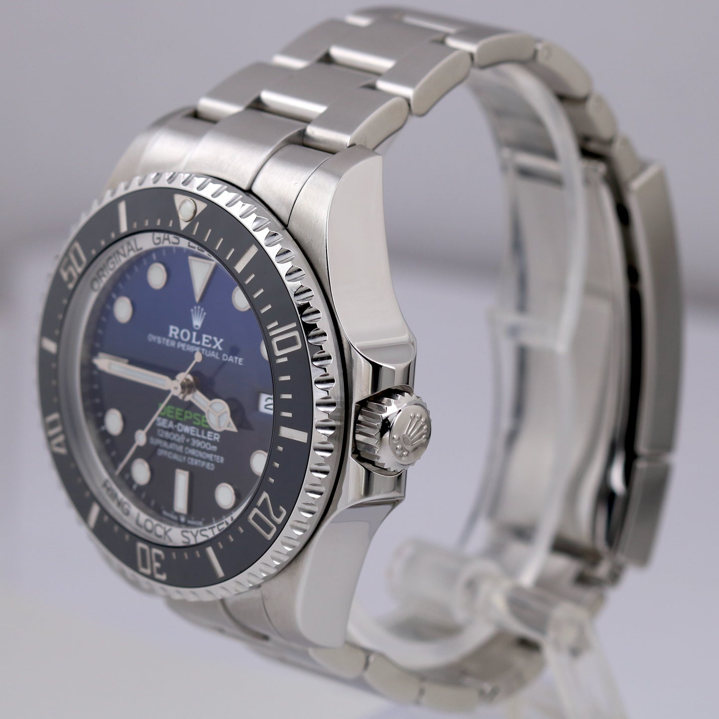 2021 PAPERS Rolex Sea-Dweller Deepsea JAMES CAMERON Blue Black 44mm 126660 BOX