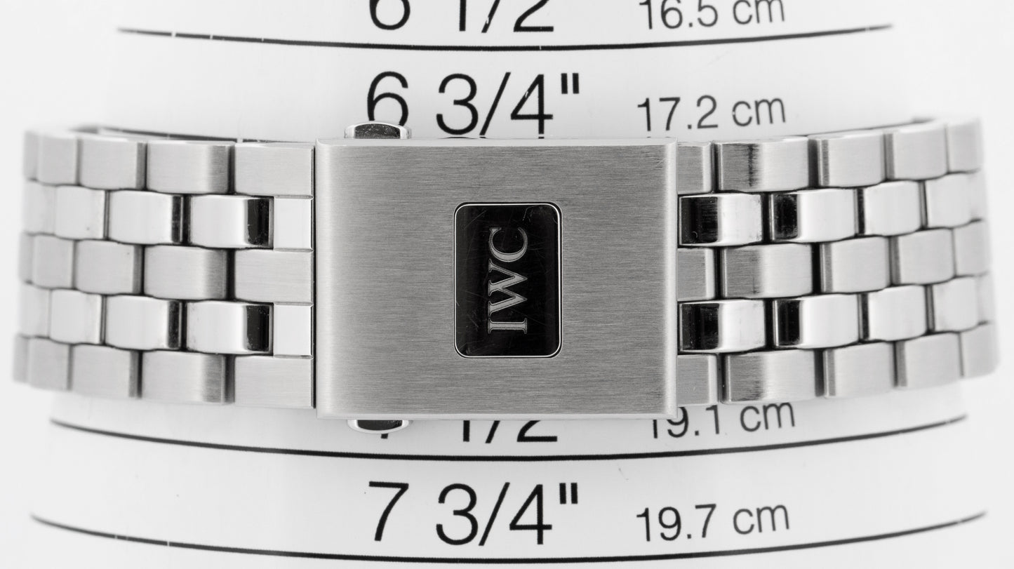 PAPERS IWC Pilot's Watch Blue Mark XVIII Stainless Steel 40mm IW327014 BOX