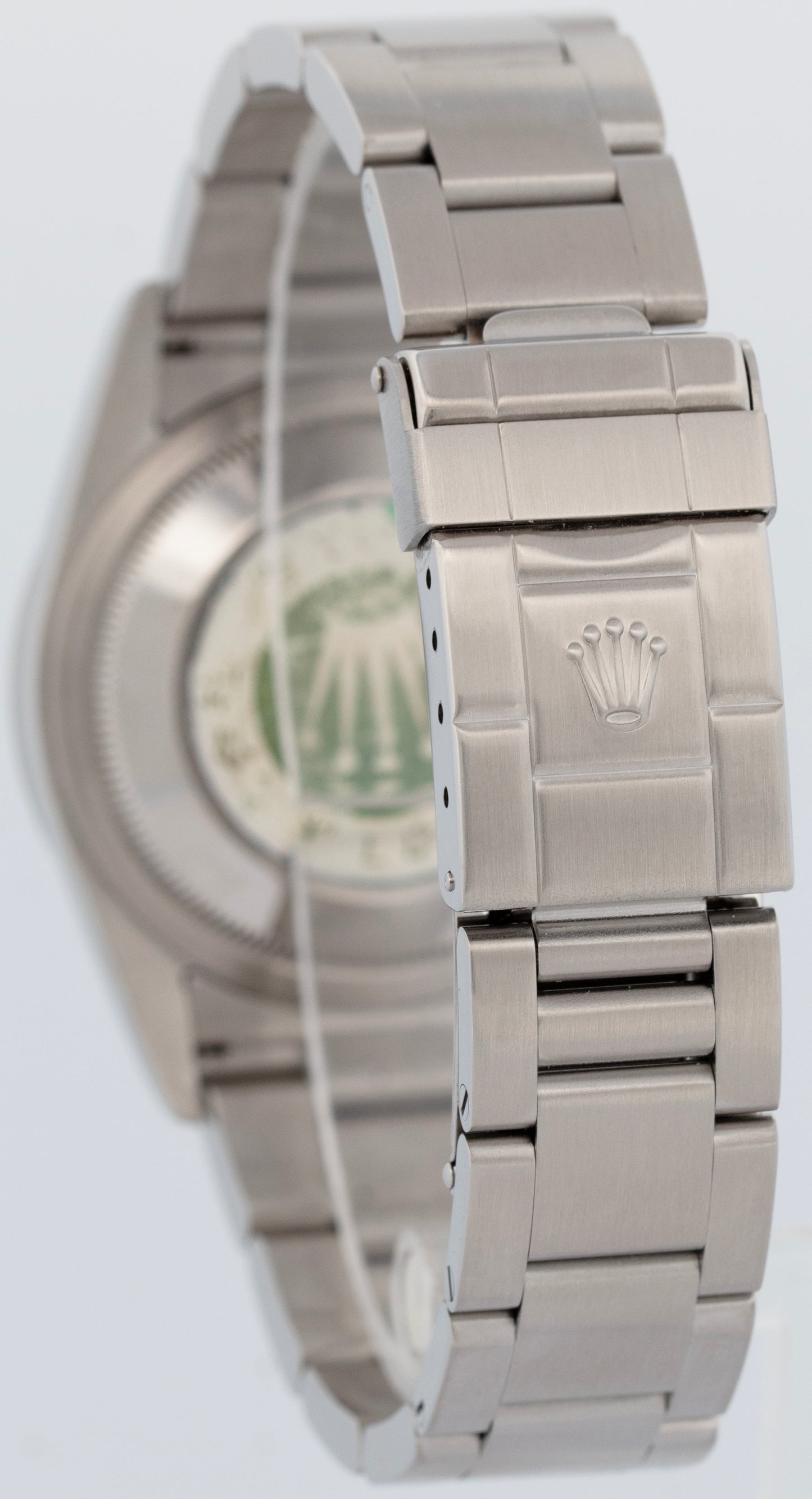 MINT PAPERS Rolex Explorer I Black 36mm 3-6-9 Stainless Steel Watch 114270 BOX