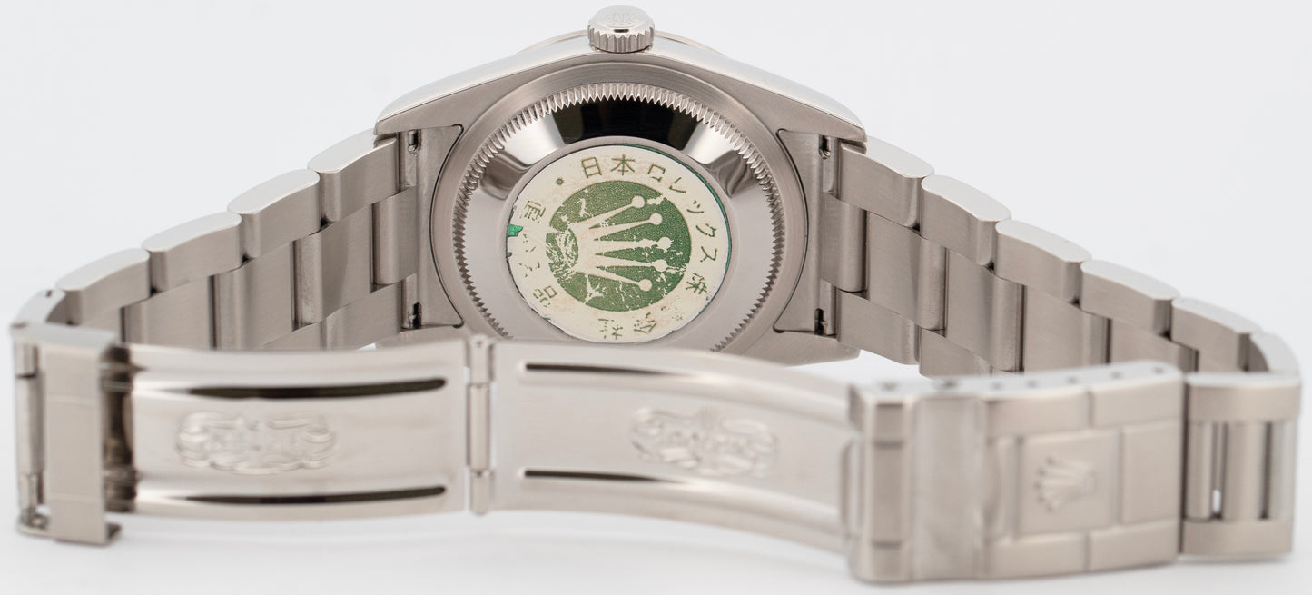 MINT PAPERS Rolex Explorer I Black 36mm 3-6-9 Stainless Steel Watch 114270 BOX