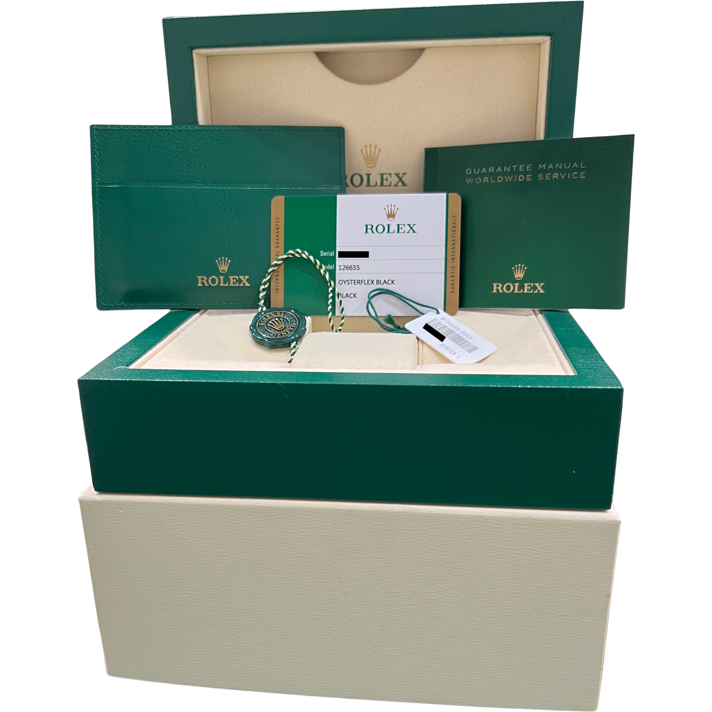 MINT PAPERS Rolex Yacht-Master 18K Everose Gold Oysterflex 40mm 126655 BOX