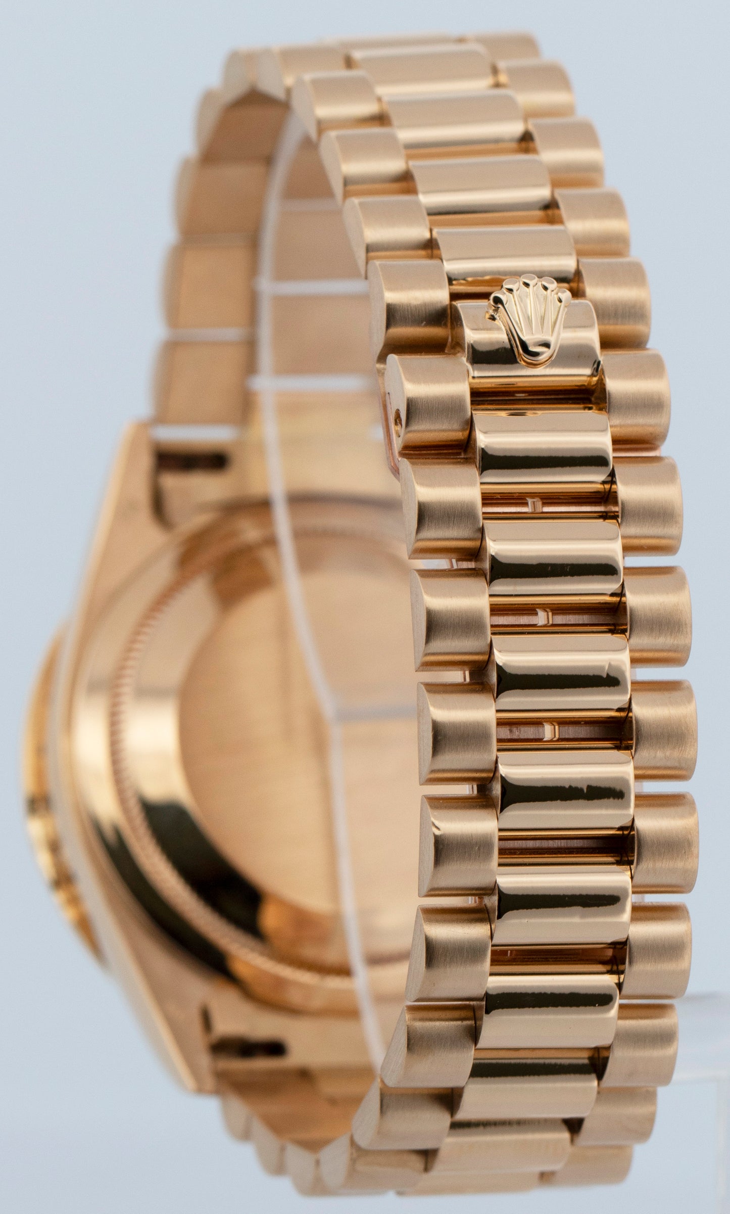 Rolex Day-Date President 36mm ONYX DIAMOND 18K Yellow Gold 18238 BOX
