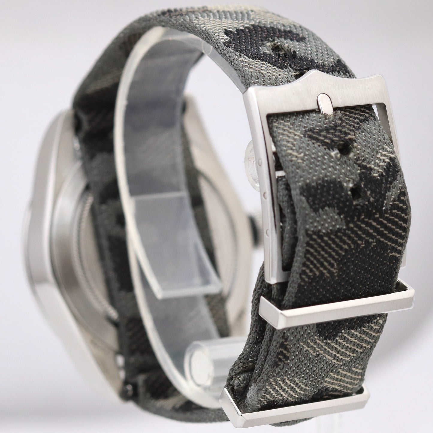 Tudor Heritage Black Bay Black Stainless Steel Camo Canvas 36mm M79500-0007 BOX