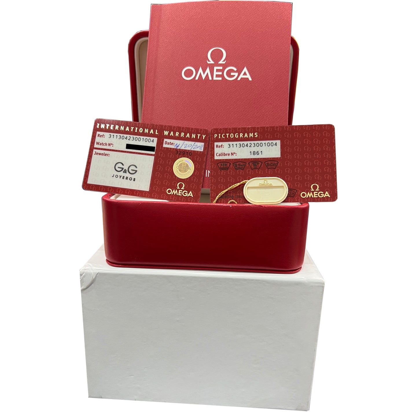 MINT PAPERS Omega Speedmaster TIN TIN 42mm Steel 311.30.42.30.01.004 Watch BOX