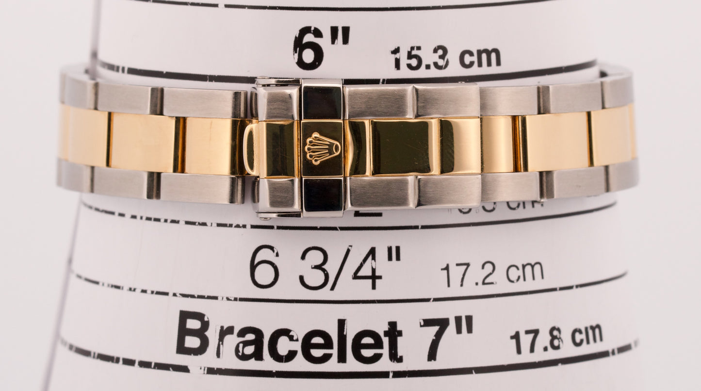 PAPERS Ladies Rolex Yacht-Master 29mm MOP DIAMOND 169623 18K Gold Steel BOX