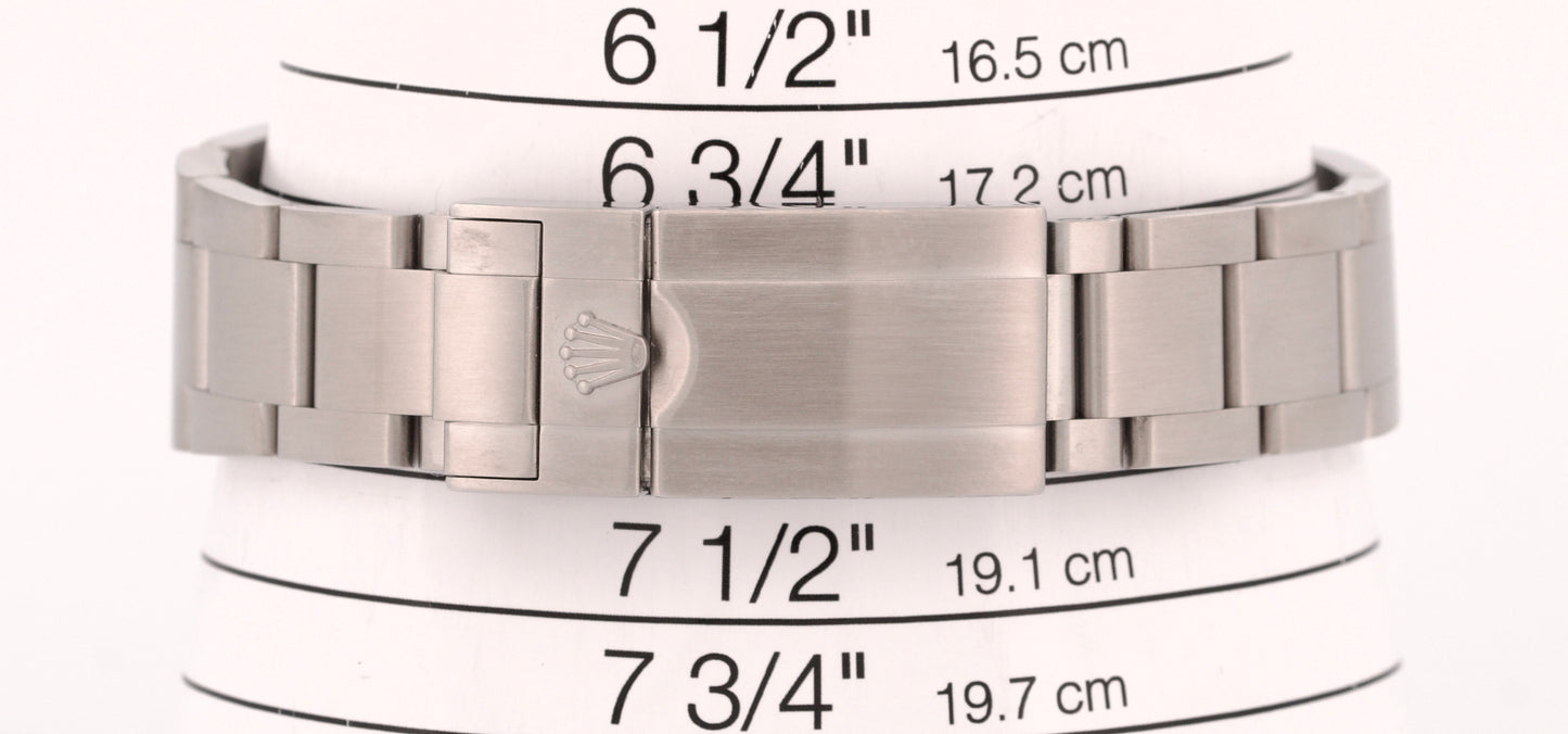 Rolex Explorer II 42mm 216570 POLAR WHITE Orange Stainless Steel Date GMT Watch