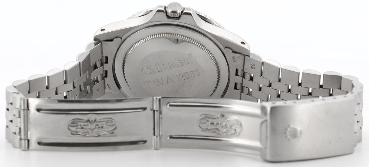 1978 Rolex GMT-Master Red Blue Patina Pepsi Jubilee MK2 Steel 40mm 1675 Box Papers