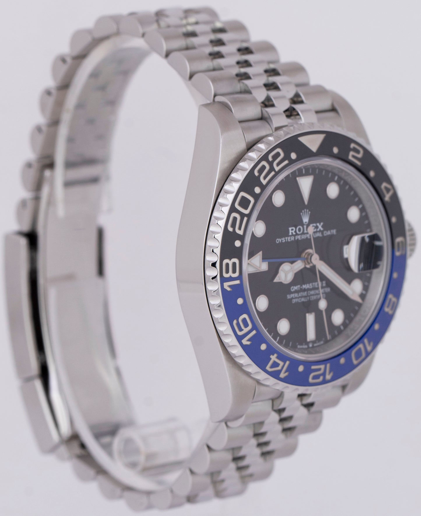 MINT PAPERS Rolex GMT-Master II Batman Black Jubilee 126710 BLNR 40mm Watch B+P