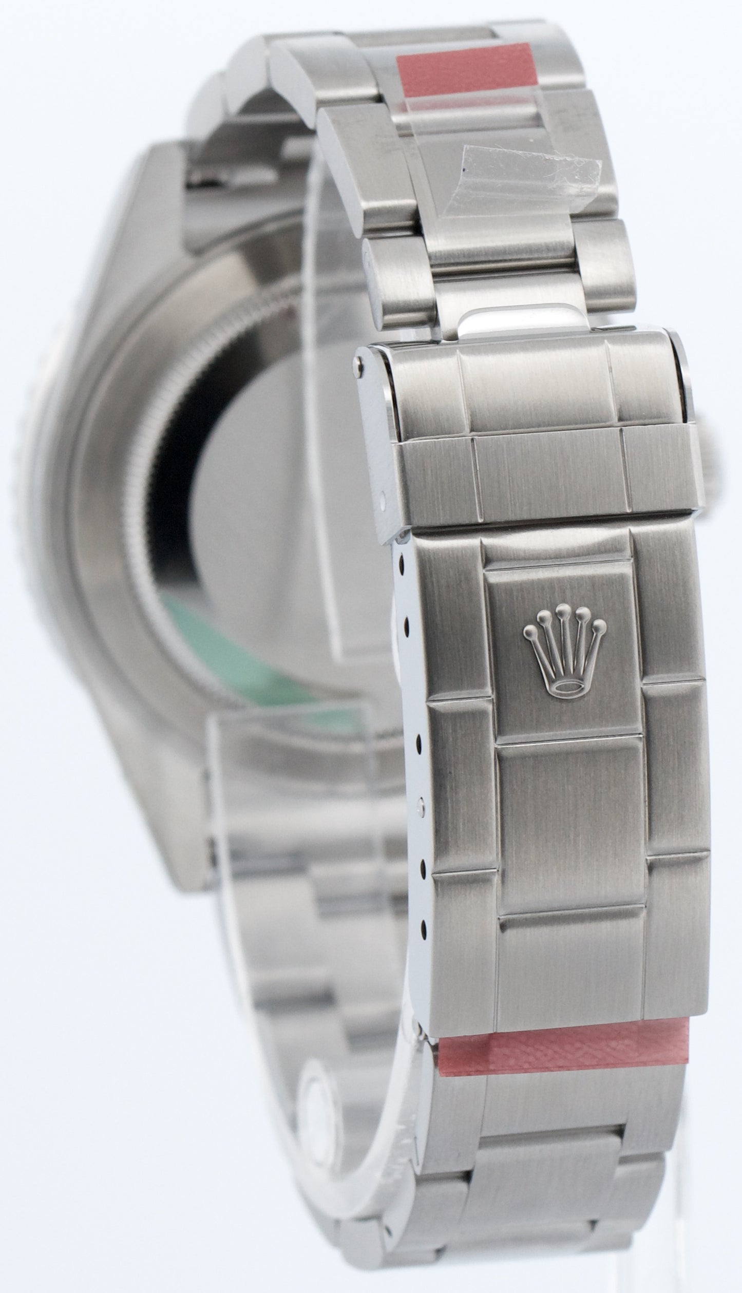 NOS STICKERED Rolex Submariner Date BLACK Steel RANDOM SERIAL 40mm 16610 BOX