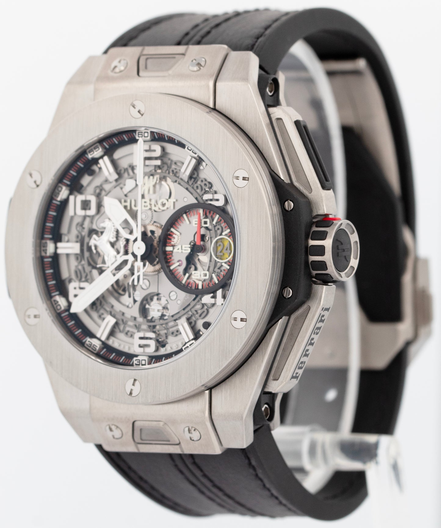 2025 SERVICE Hublot Big Bang Ferrari Limited Skeleton 45mm 401.NX.0123.VR BOX