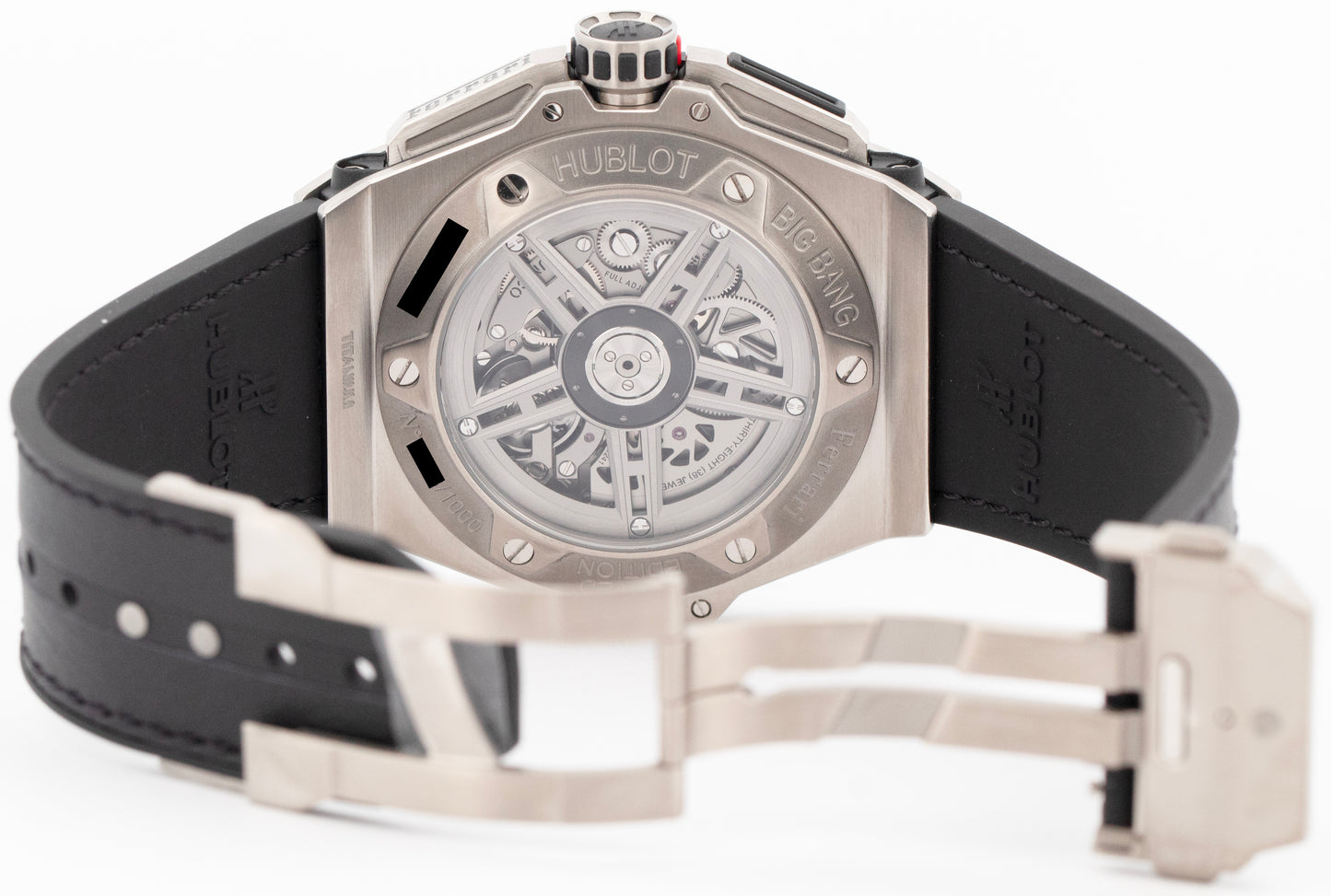 2025 SERVICE Hublot Big Bang Ferrari Limited Skeleton 45mm 401.NX.0123.VR BOX