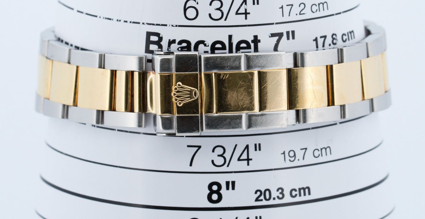 UNPOLISHED PAPERS Rolex Daytona Cosmograph BLACK 18K Gold Steel ZENITH 16523 BOX