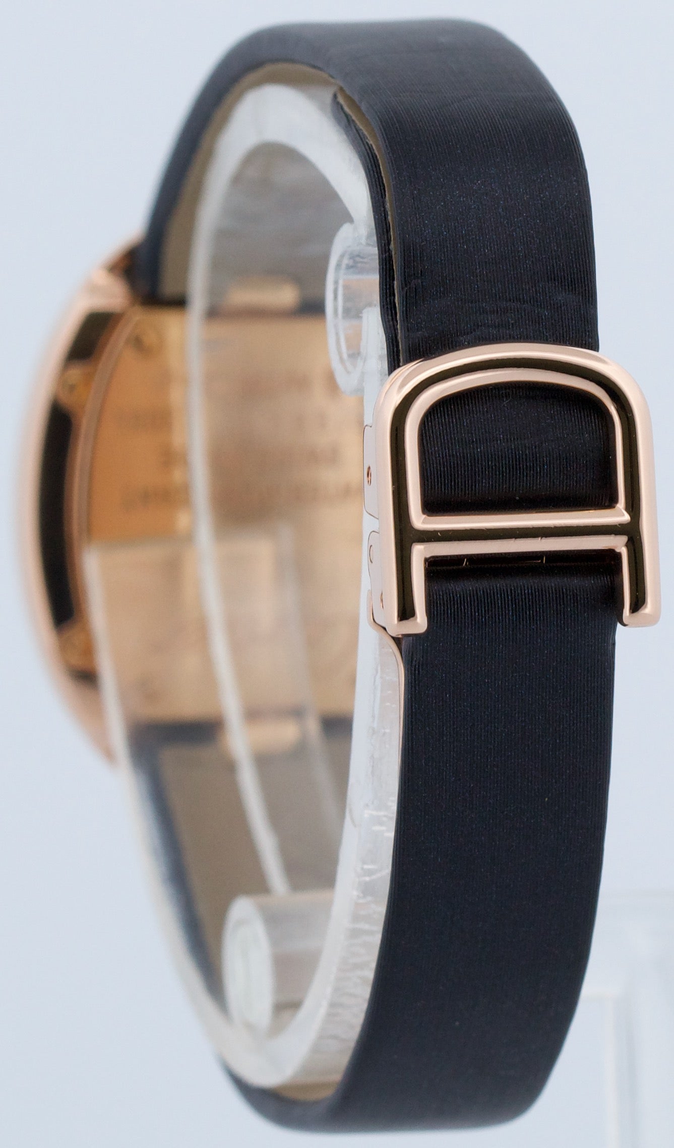 Ladies Cartier Baignoire DIAMOND Silver 18K Rose Gold Quartz 24mm 3064 WB520004