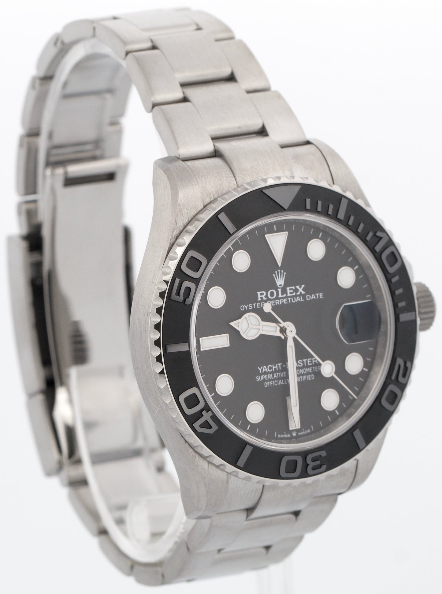 2024 PAPERS Rolex Yacht-Master TITANIUM Black Ceramic 42mm 226627 Watch BOX