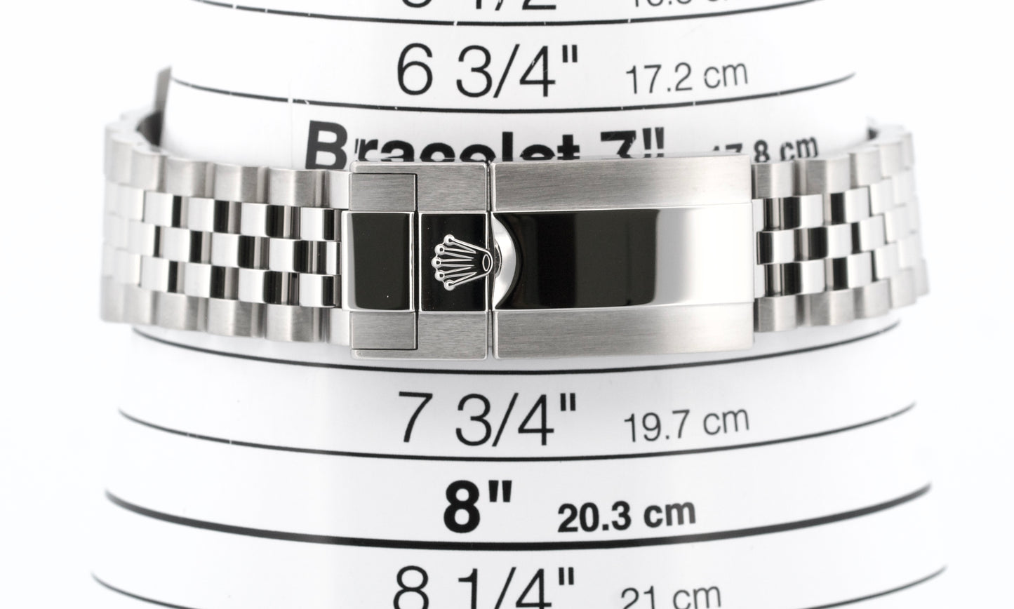 PAPERS Rolex GMT-Master II 40mm PEPSI Red Blue JUBILEE Steel 126710 BLRO BOX