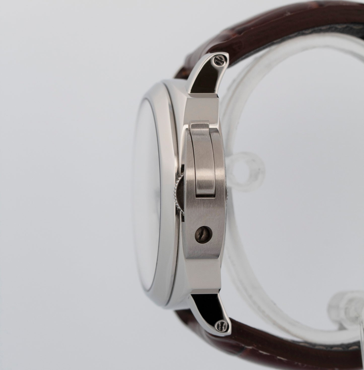 Panerai PAM 561 Luminor Base 8 Days White Steel Manual Watch 44mm PAM00561