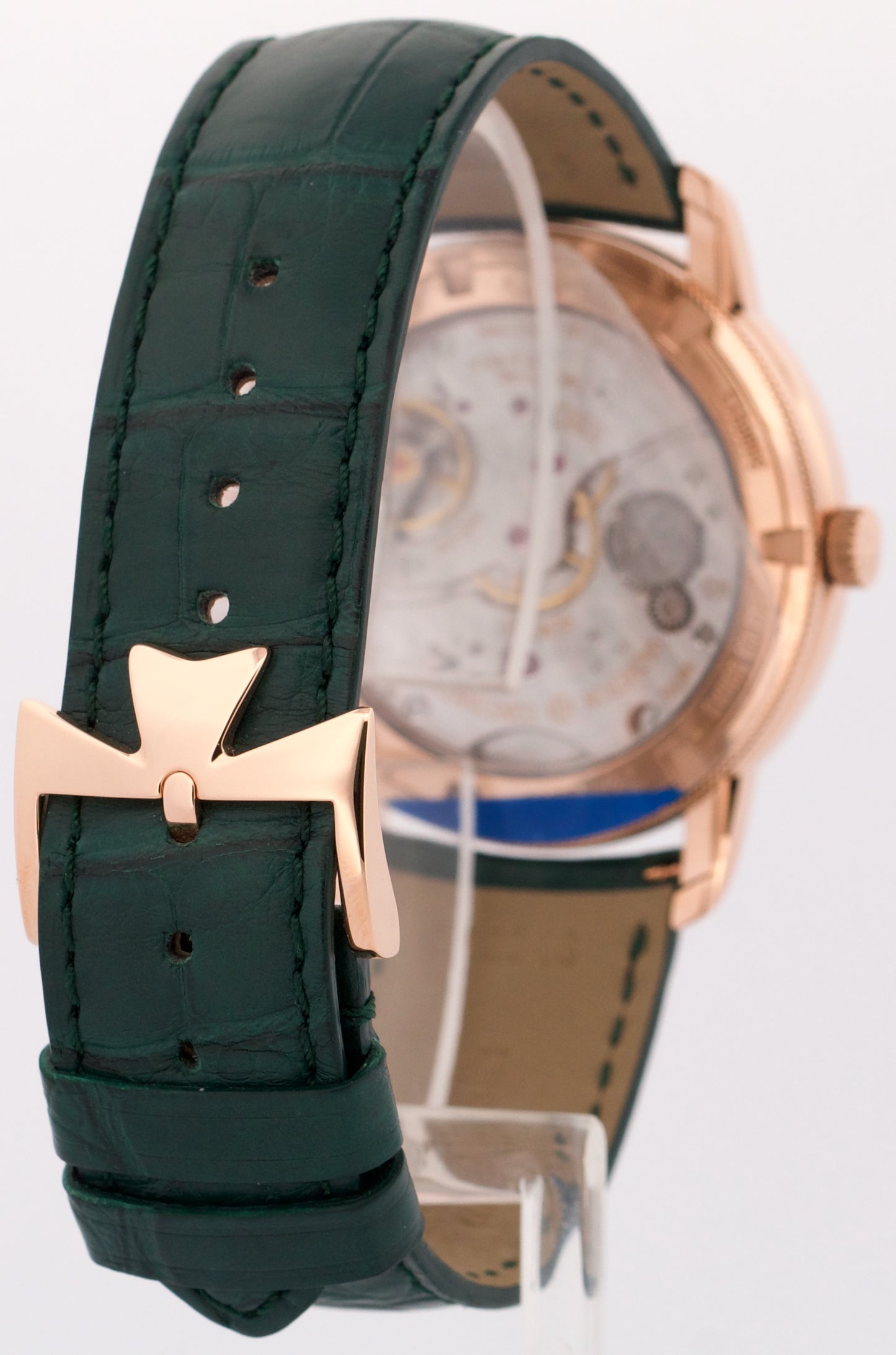 2024 PAPERS Vacheron Constantin Traditionnelle GREEN 18K Gold 38mm 82172 BOX