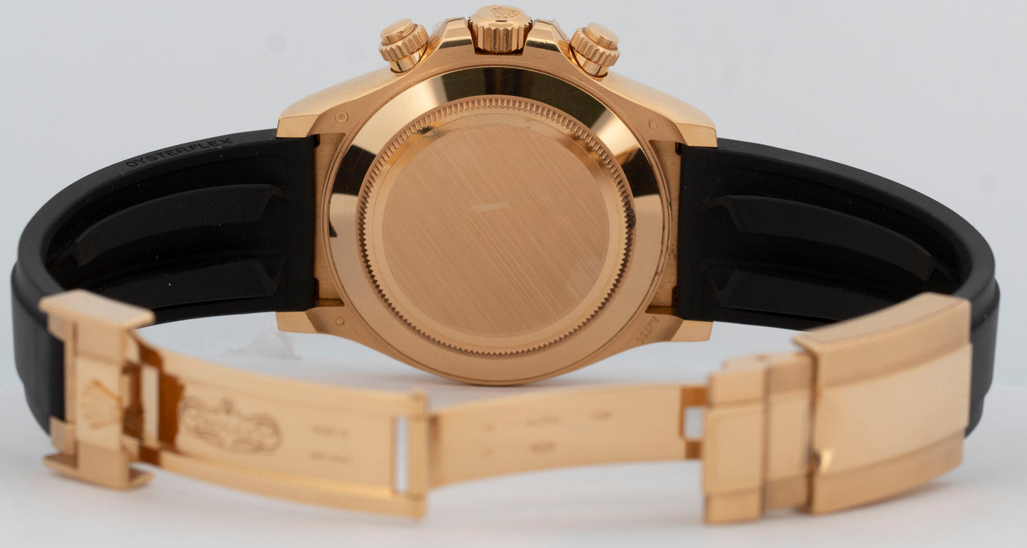 2022 NEW PAPERS Rolex Daytona 18K Gold Paul Newman Oysterflex 116518 LN BOX