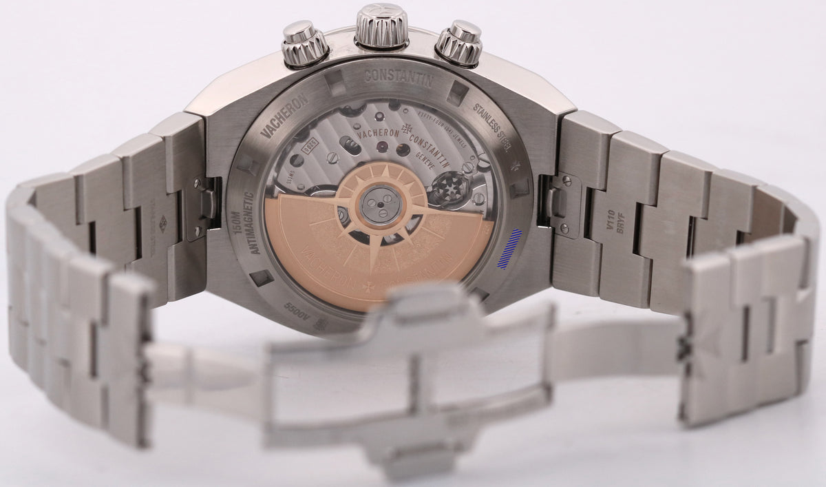 2020 Vacheron Constantin Overseas 5500V/110A-B148 Blue Steel 42mm Box Papers