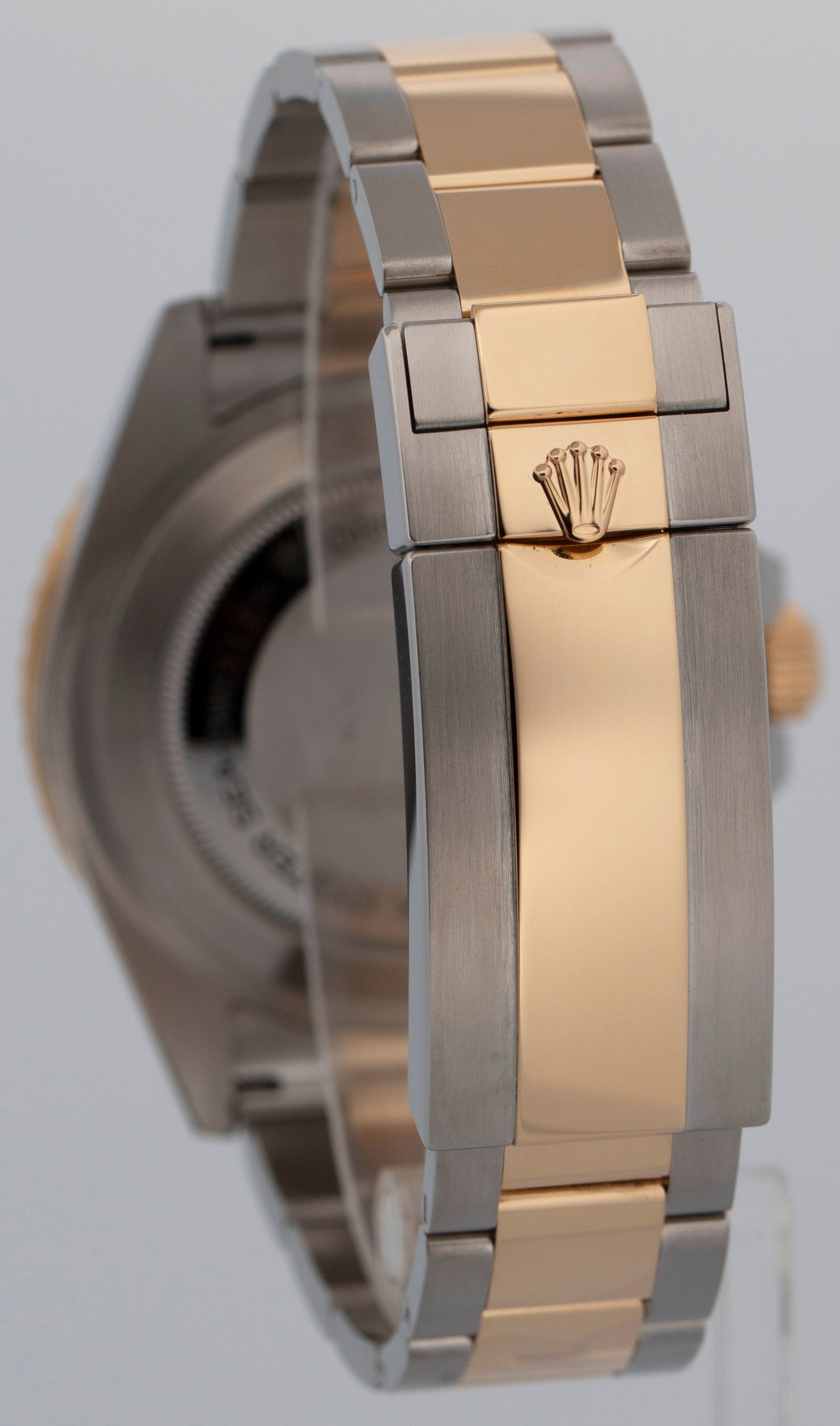 PAPERS Rolex Sea-Dweller 43mm Two-Tone 18K Gold Stainless Black 126603 Watch BOX