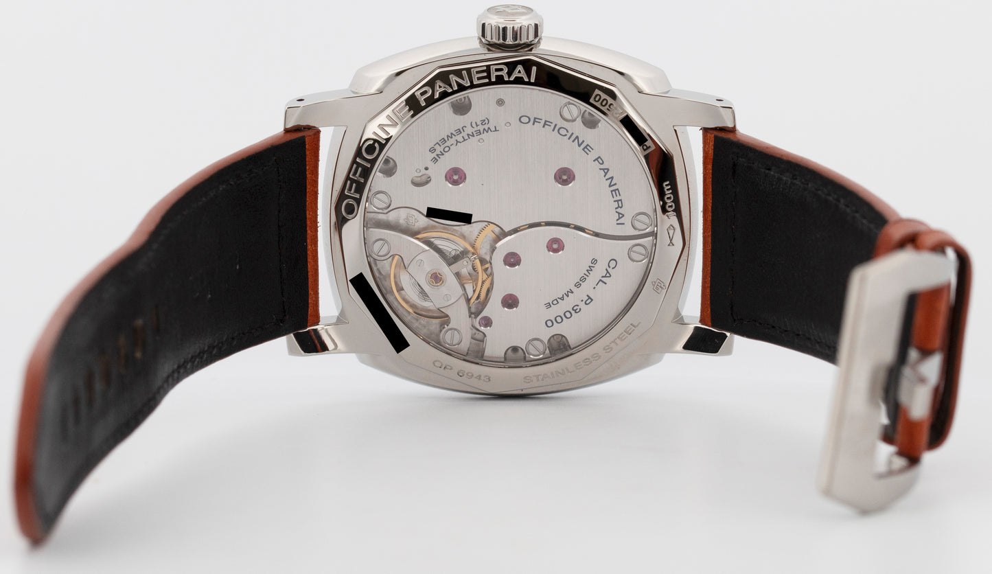 PAPERS Panerai Radiomir 1940 PAM 514 Stainless Steel 47mm Watch PAM00514 BOX