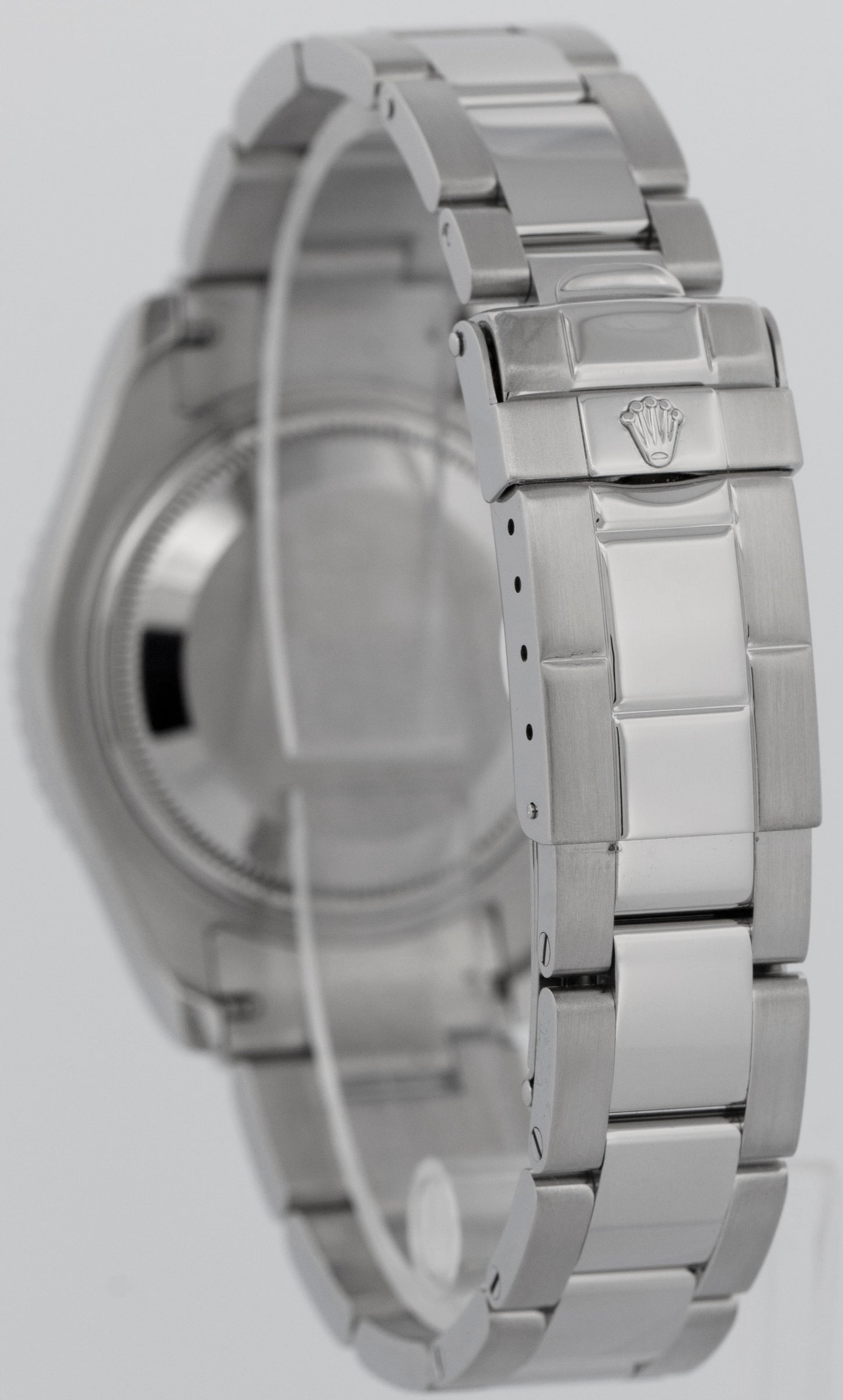2021 Service Rolex Yacht-Master Mid-Size PLATINUM Stainless 35mm Watch 168622