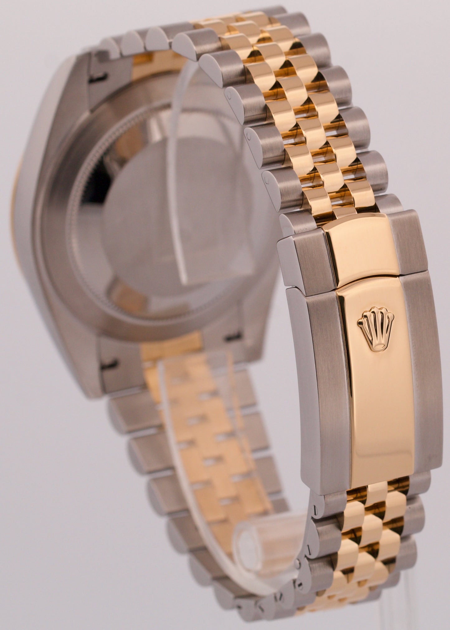 2021 PAPERS Rolex DateJust 41 BLACK 18K Gold Steel JUBILEE 41mm 126333 Watch BOX