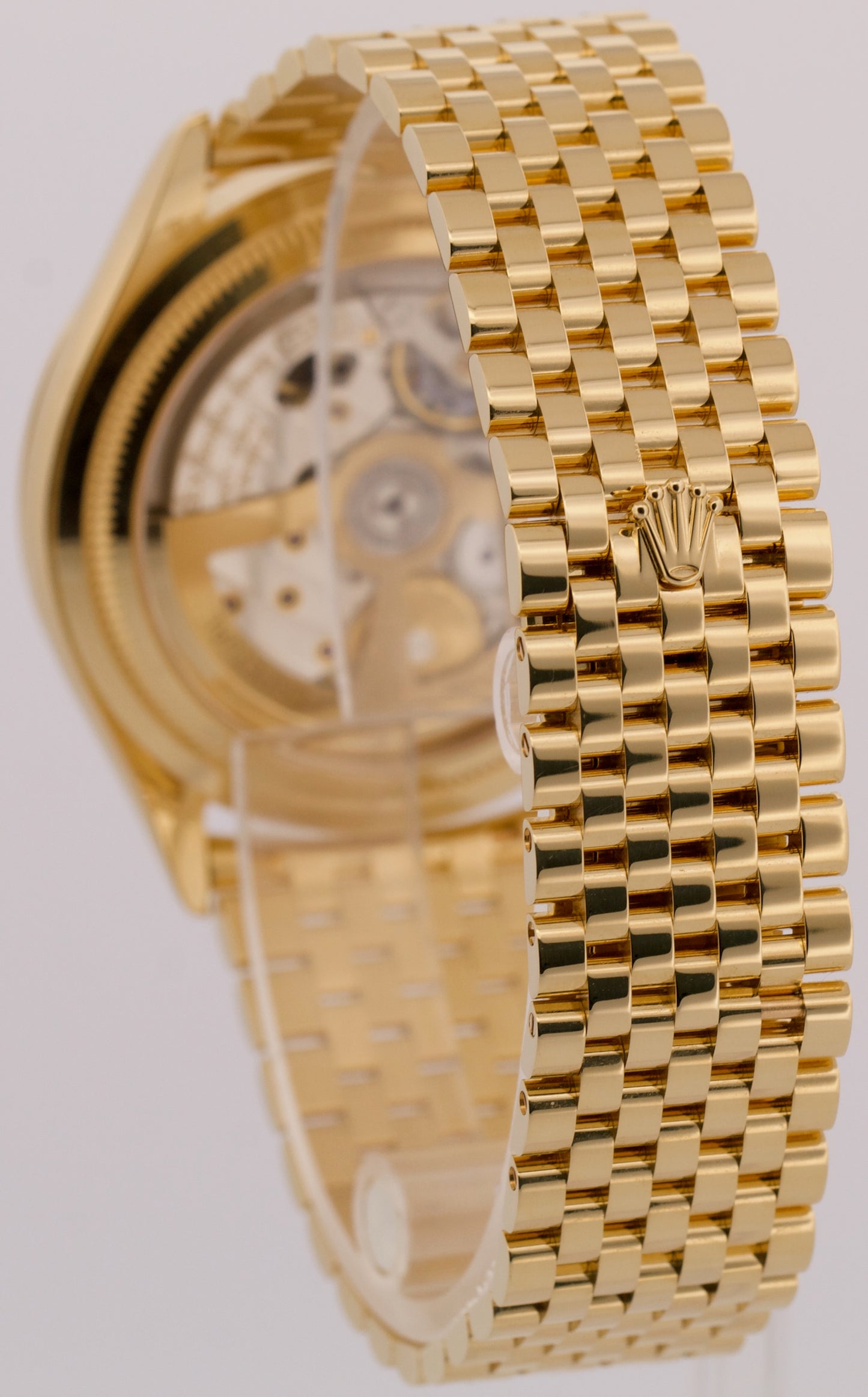 2025 PAPERS Rolex 1908 WHITE Arabic 18K Yellow Gold SETTIMO 39mm 52508 Watch BOX