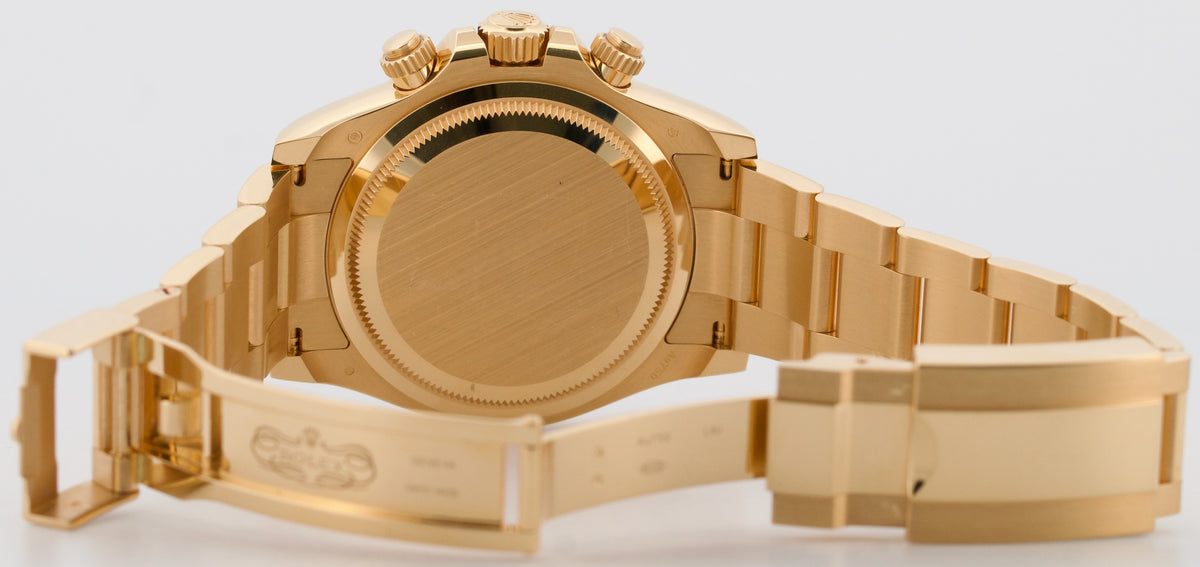 2025 Rolex Daytona 126508 40mm Paul Newman Black 18K Yellow Gold Box Papers