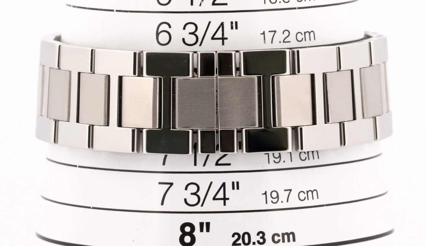 Cartier Tank Solo Large SILVER ROMAN 27mm Stainless Steel Quartz 3169 W5200014