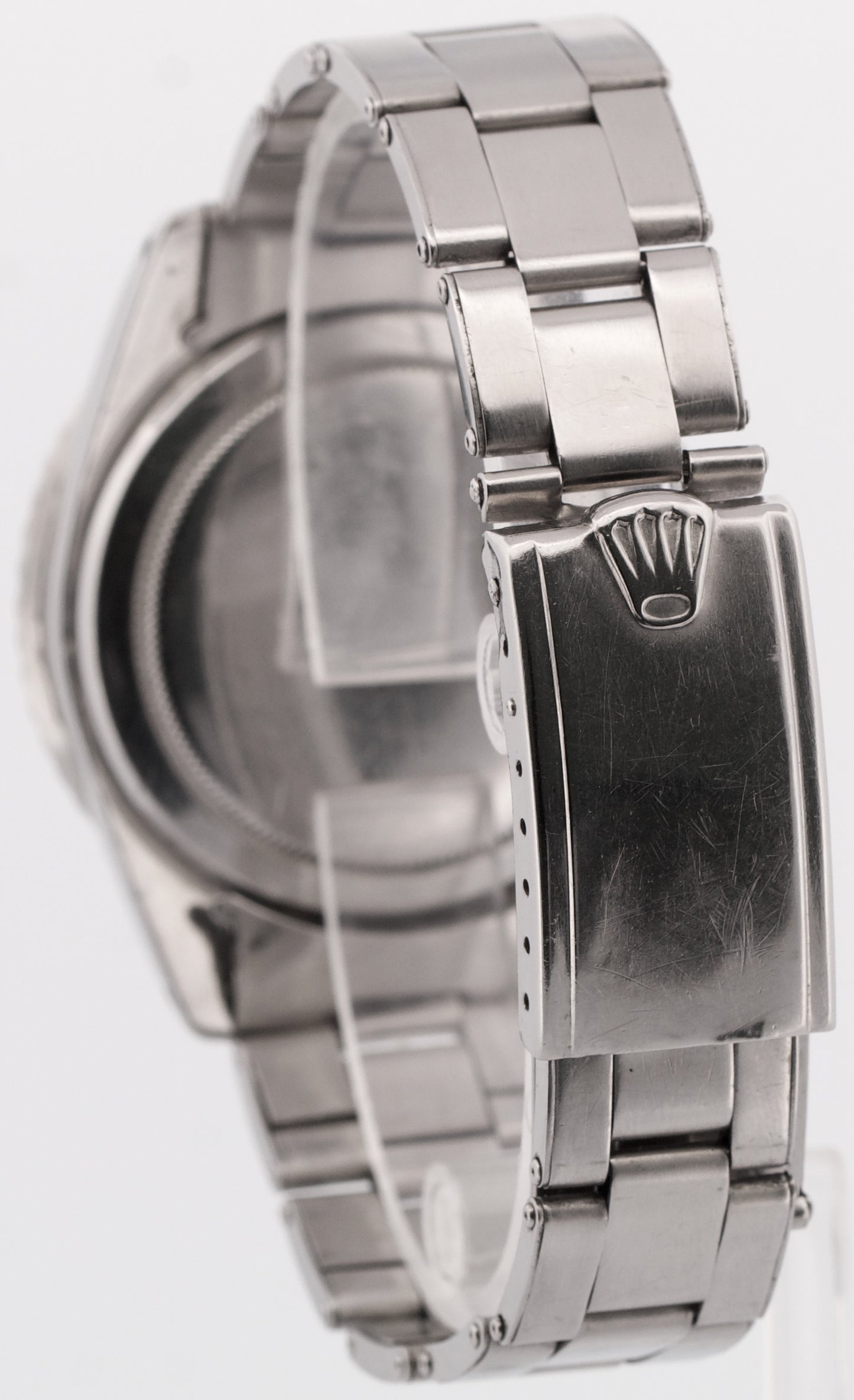 VINTAGE 1966 Rolex Submariner PATINA Black 40mm Stainless Steel Automatic 5513