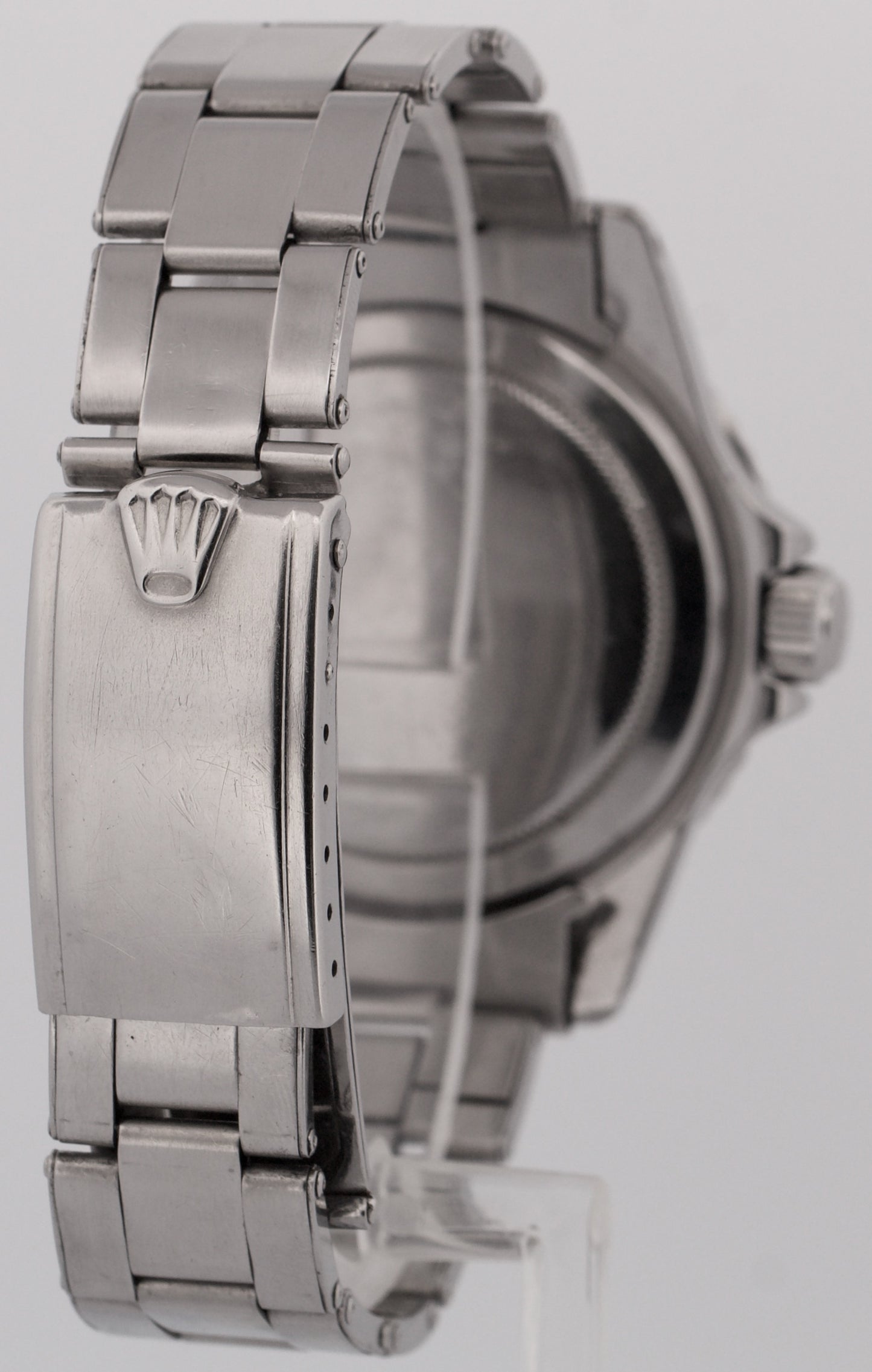 VINTAGE 1966 Rolex Submariner PATINA Black 40mm Stainless Steel Automatic 5513