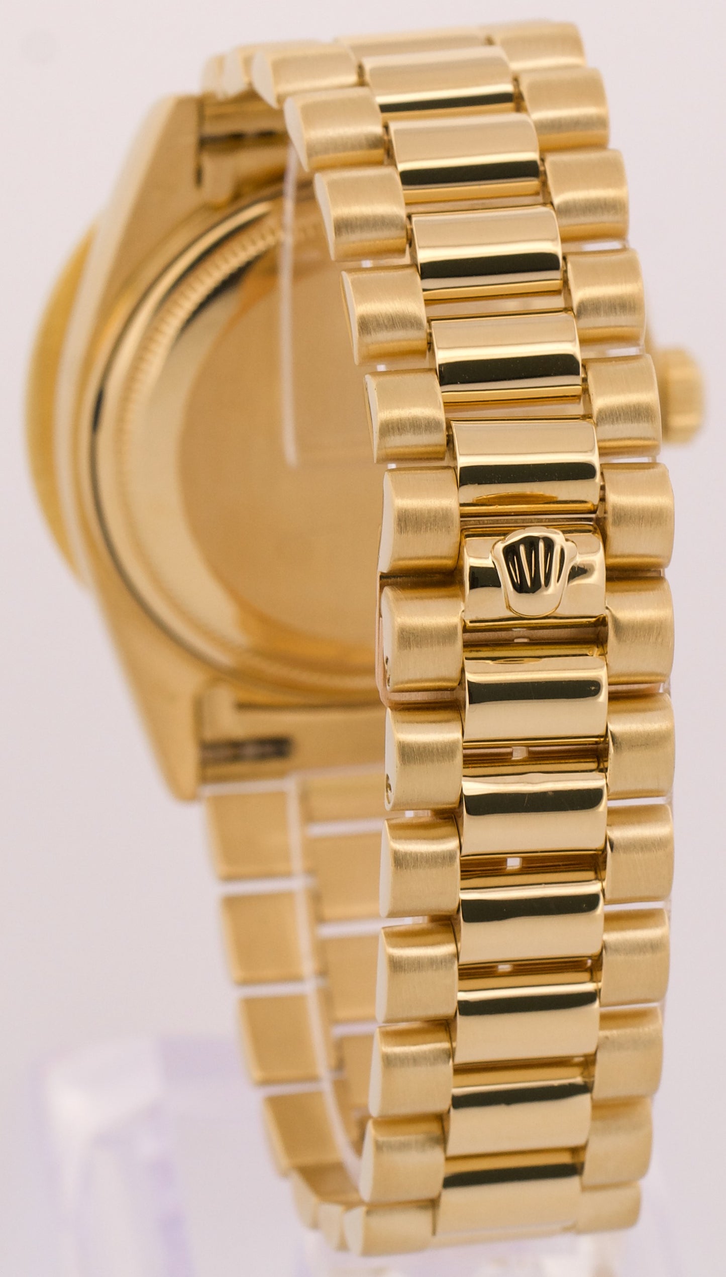VINTAGE Rolex Day-Date President CHAMPAGNE DIAMOND 36mm 18K Yellow Gold 18038