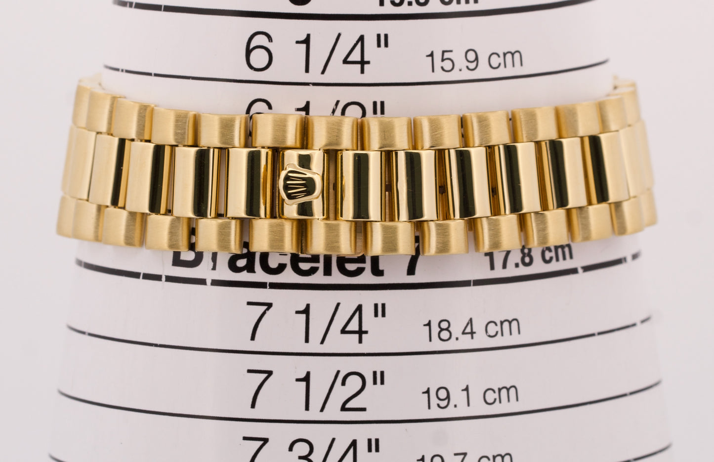 VINTAGE Rolex Day-Date President CHAMPAGNE DIAMOND 36mm 18K Yellow Gold 18038