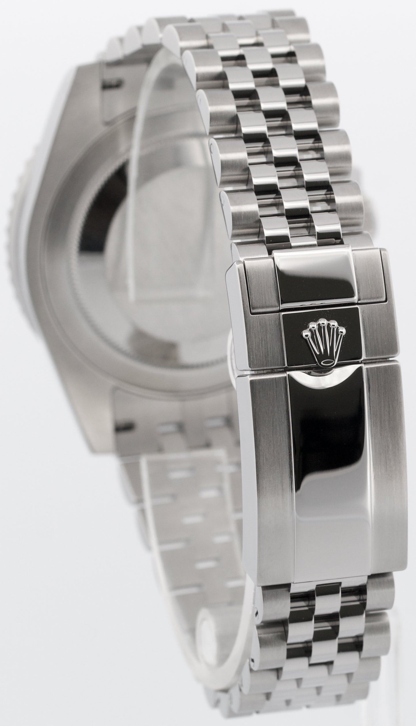 2021 PAPERS Rolex GMT-Master II BATGIRL 40mm Blue Steel JUBILEE 126710 BLNR BOX